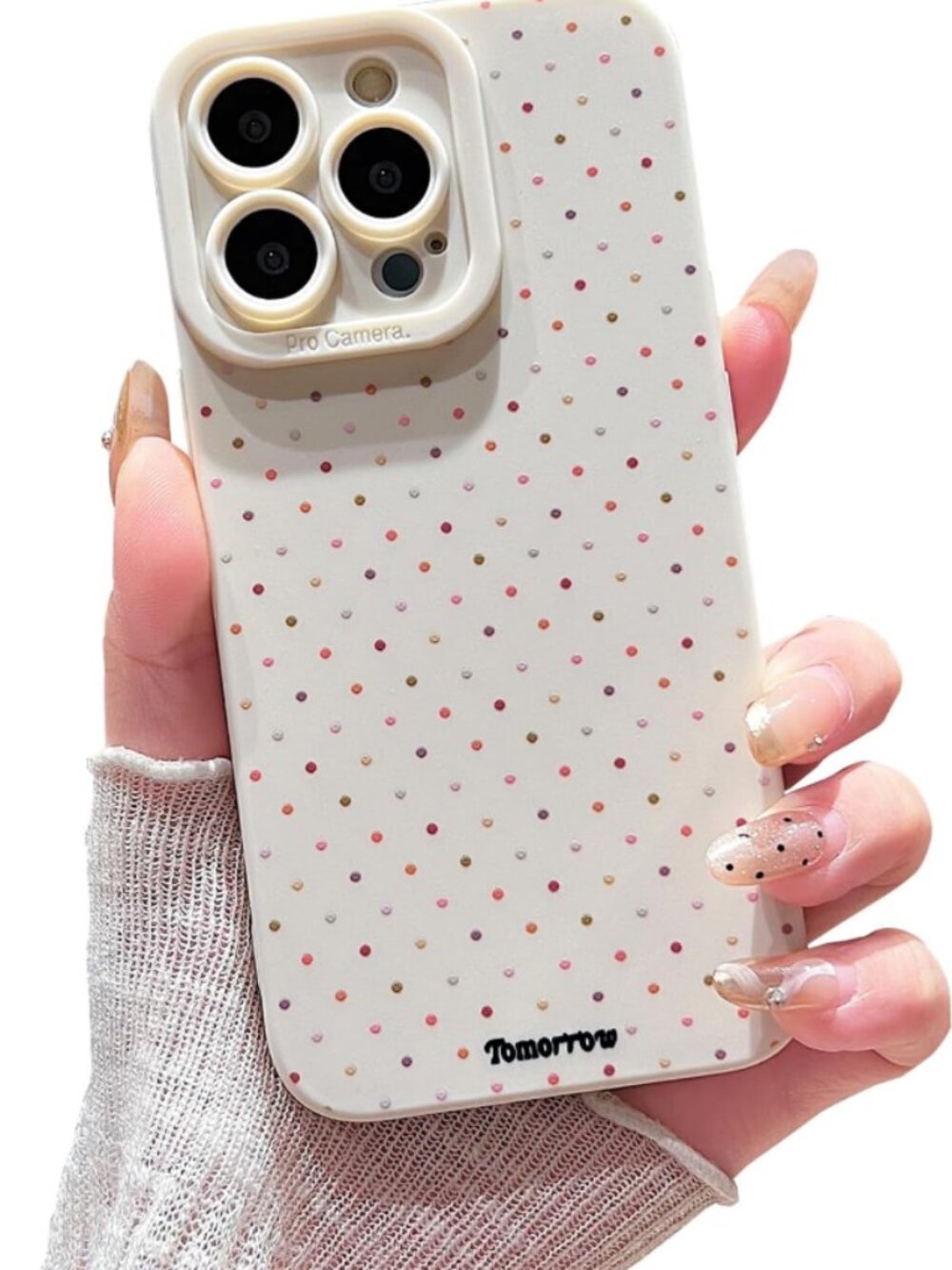 iPhone 15 Pro Max Polka Dot Phone Case